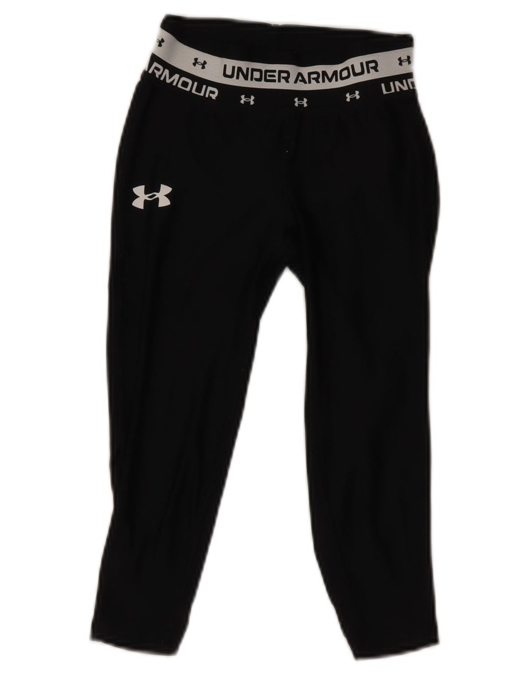 Leggings gráficas para meninas UNDER ARMOUR 7-8 anos pequeno poliéster preto