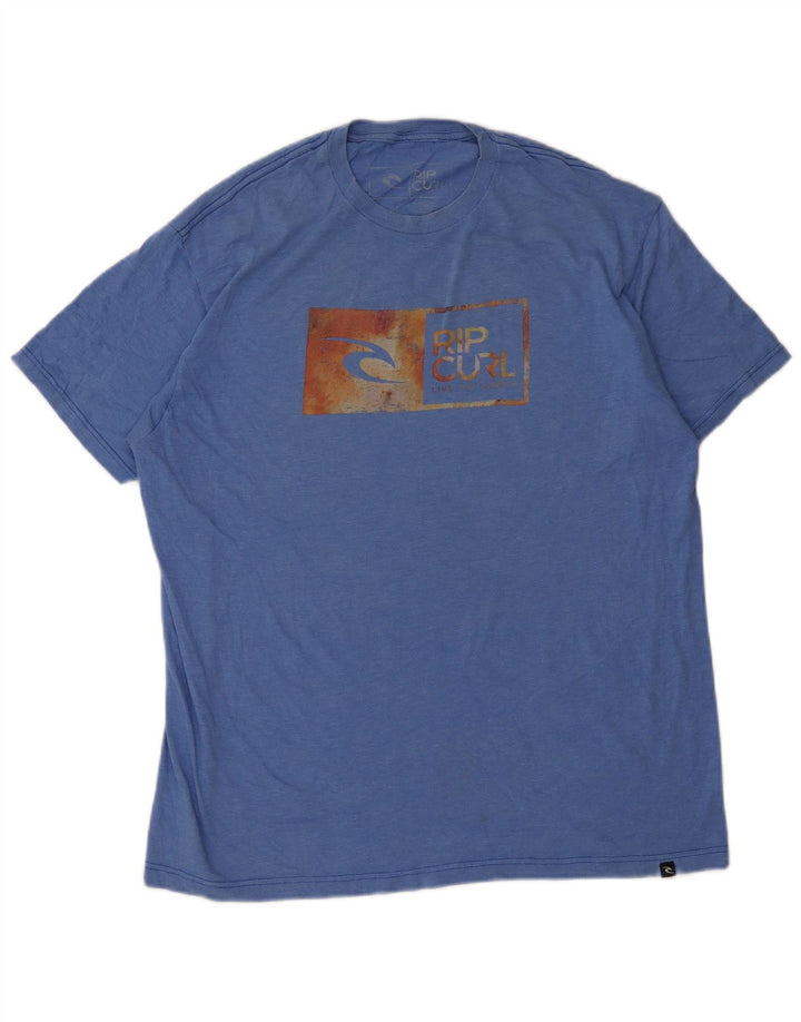 Camiseta masculina Rip Curl com estampa gráfica XL azul