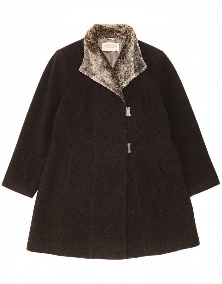 Sobretudo feminino WINDSMOOR UK 20 2XL lã cinza