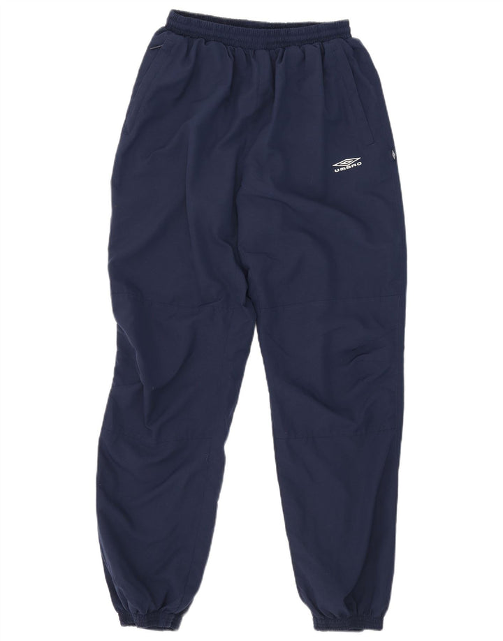Umbro Calça de treino masculina Joggers médio azul marinho nylon