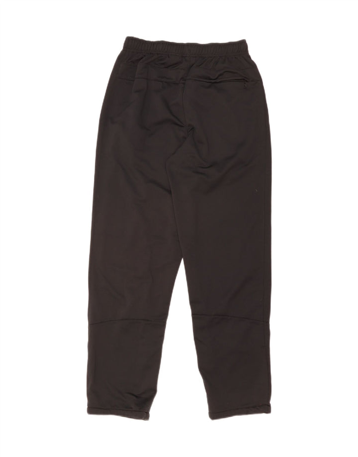 Calça de treino masculina Nike UK 26/28 pequena preta poliéster