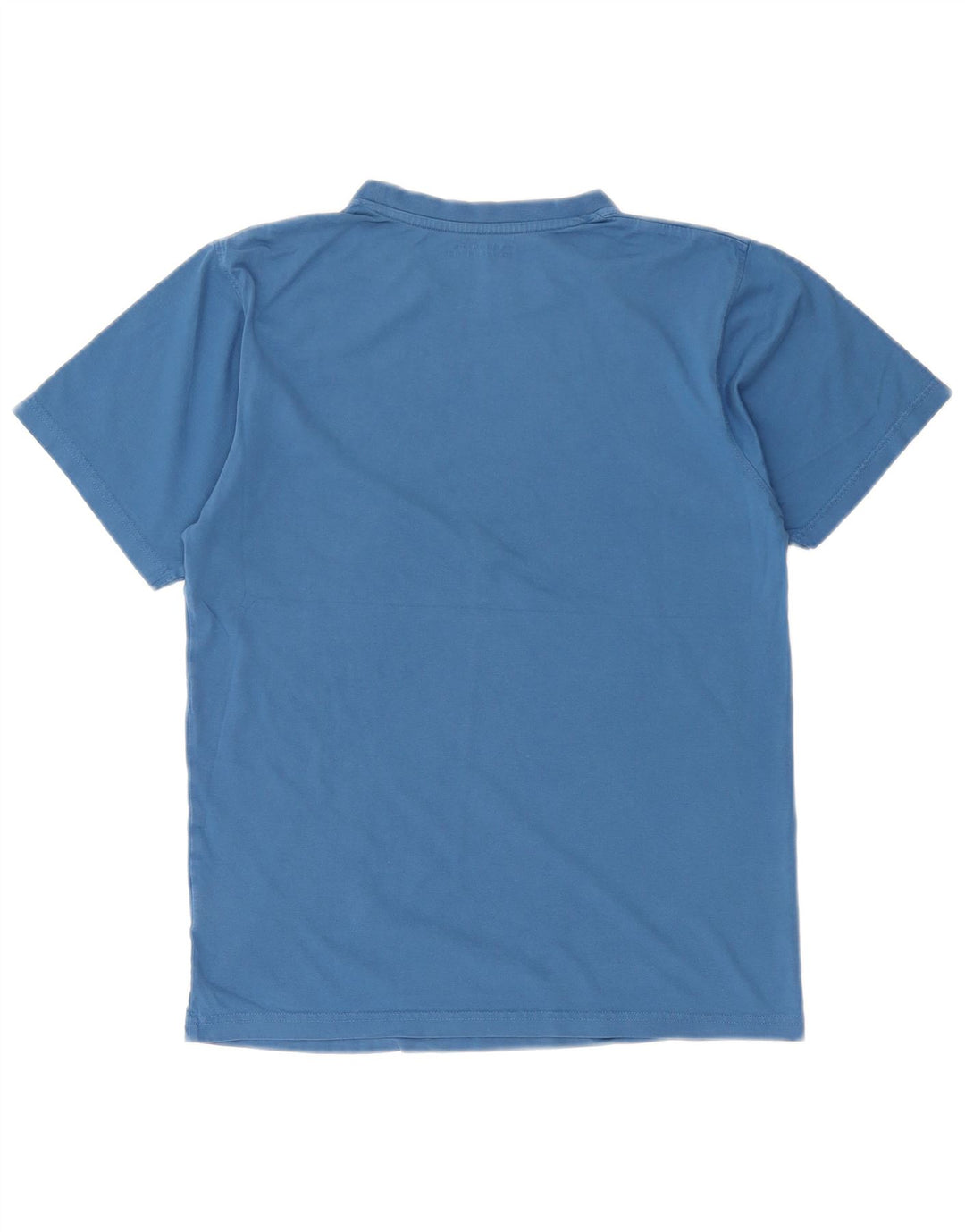 Camiseta masculina gráfica Mountain Warehouse top pequeno algodão azul