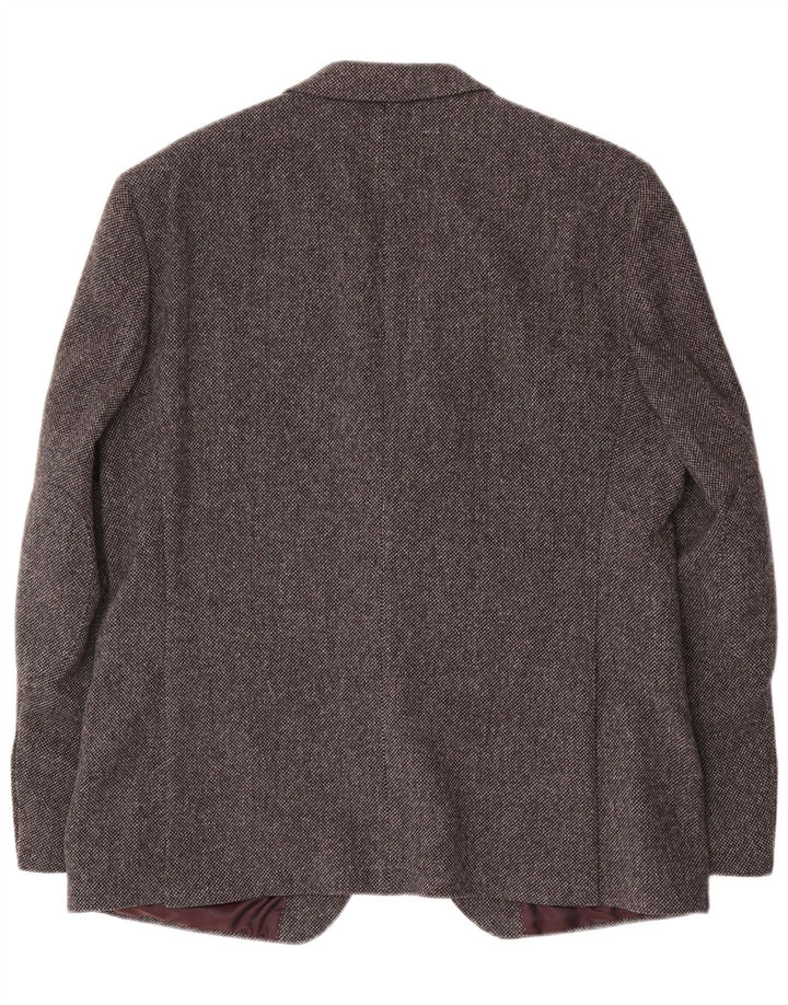 Jaqueta Blazer Masculina Barutti com 2 Botões IT 54 2XL Lã Cinza