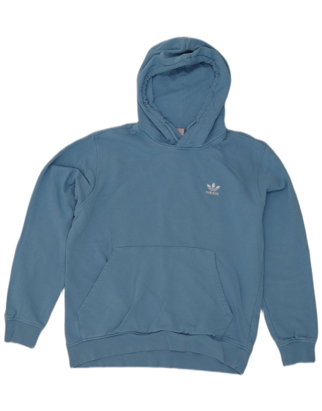 Adidas Mens Hoodie Jumper Médio Azul