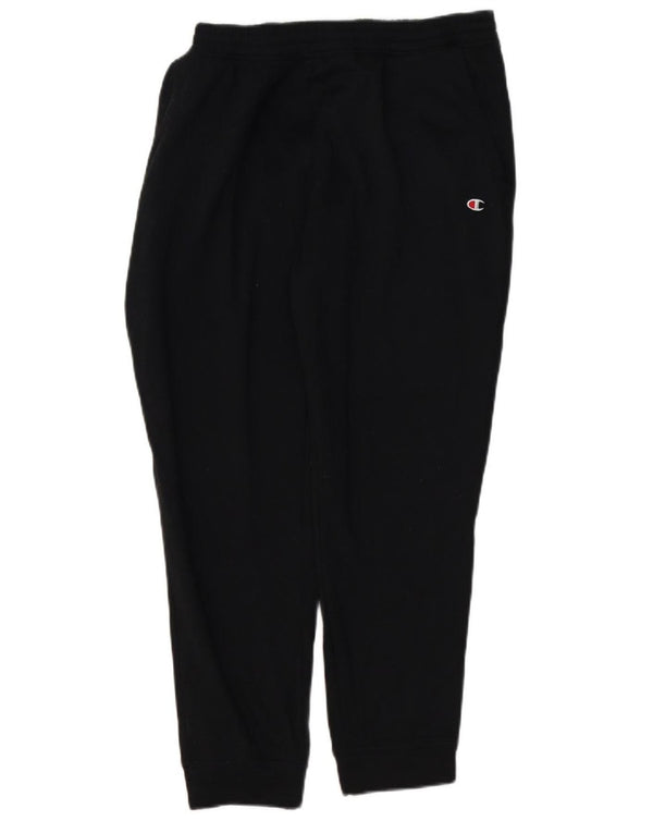Calça de treino feminina CHAMPION Joggers UK 14 grande algodão preto