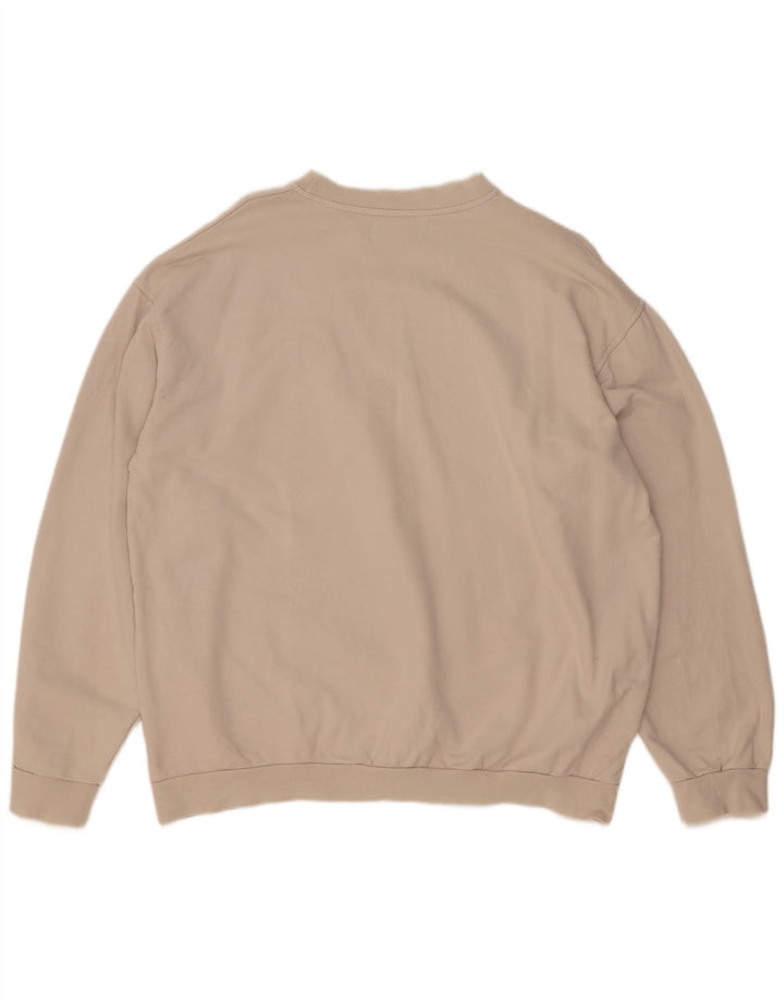 Kappa moletom masculino jumper 2XL algodão bege