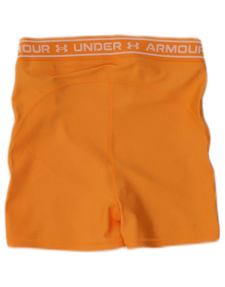 Conjunto feminino Under Armour com estampa gráfica de 2 peças UK 10 pequeno laranja