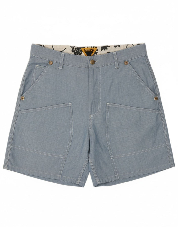 Shorts cargo masculino MELTIN' POT W32 azul médio