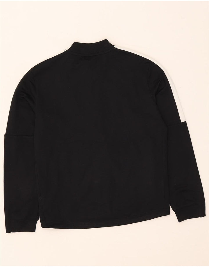 Jaqueta Nike Boys Dri Fit Tracksuit Top 10-11 Anos Médio Preto Colourblock