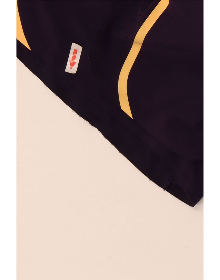 Shorts esportivos femininos Nike Dri Fit UK 8 pequeno roxo poliéster