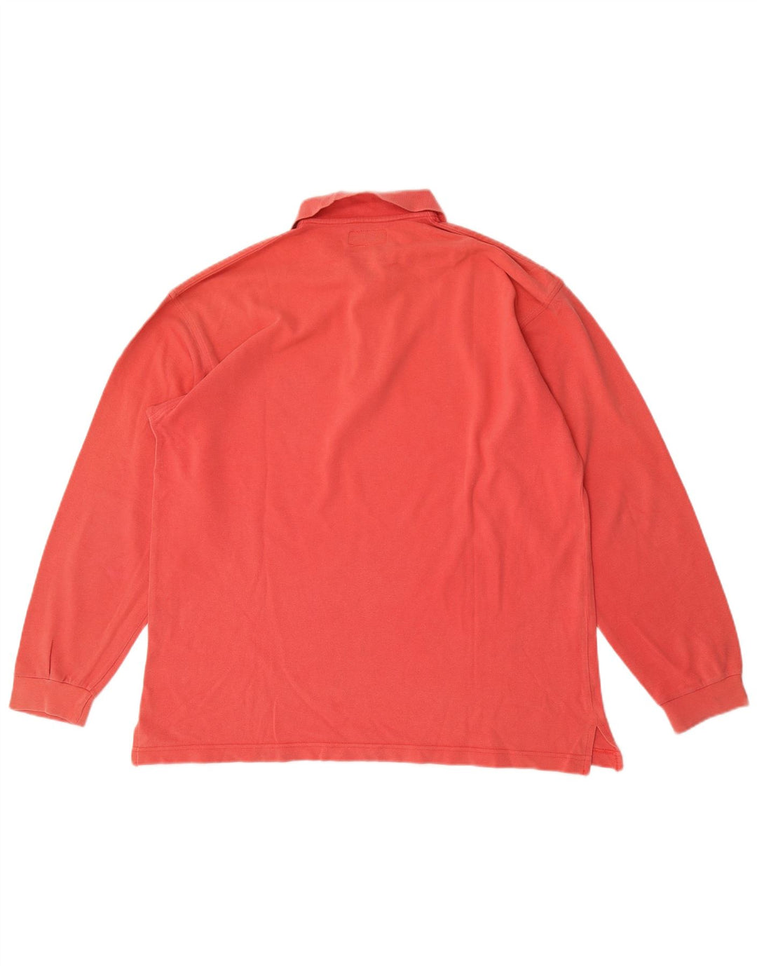 Camisa polo masculina de manga comprida Invicta grande algodão vermelho