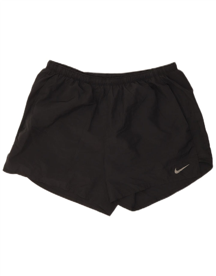 Shorts esportivos masculinos Nike Dri Fit 2XL poliéster preto