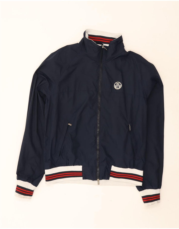 Jaqueta bomber masculina North Sails UK 42 XL azul marinho poliamida