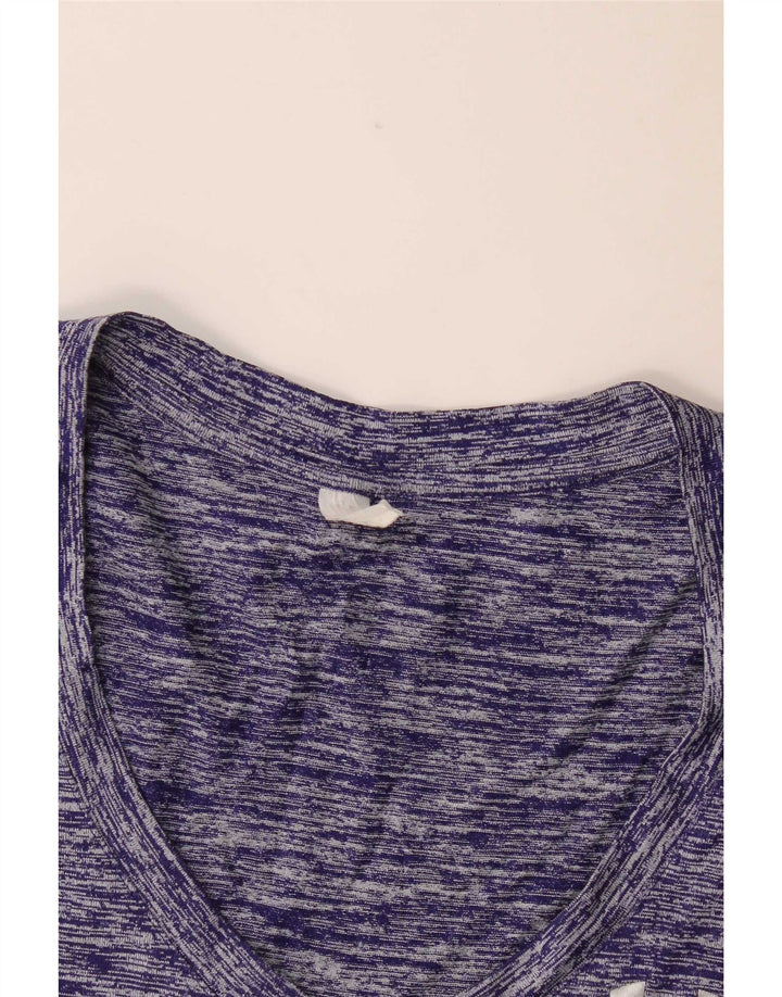 Camiseta feminina Under Armour UK 12 médio roxo manchado