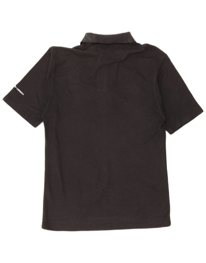 Camisa polo masculina Umbro grande preta