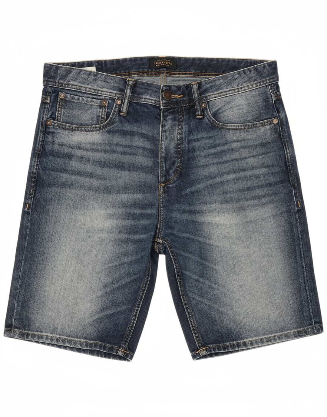 Shorts jeans masculino JACK & JONES médio W32 azul