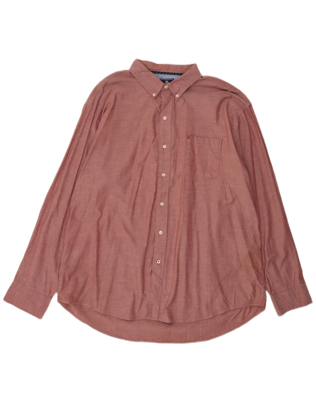 Camisa masculina Izod 2XL algodão Borgonha