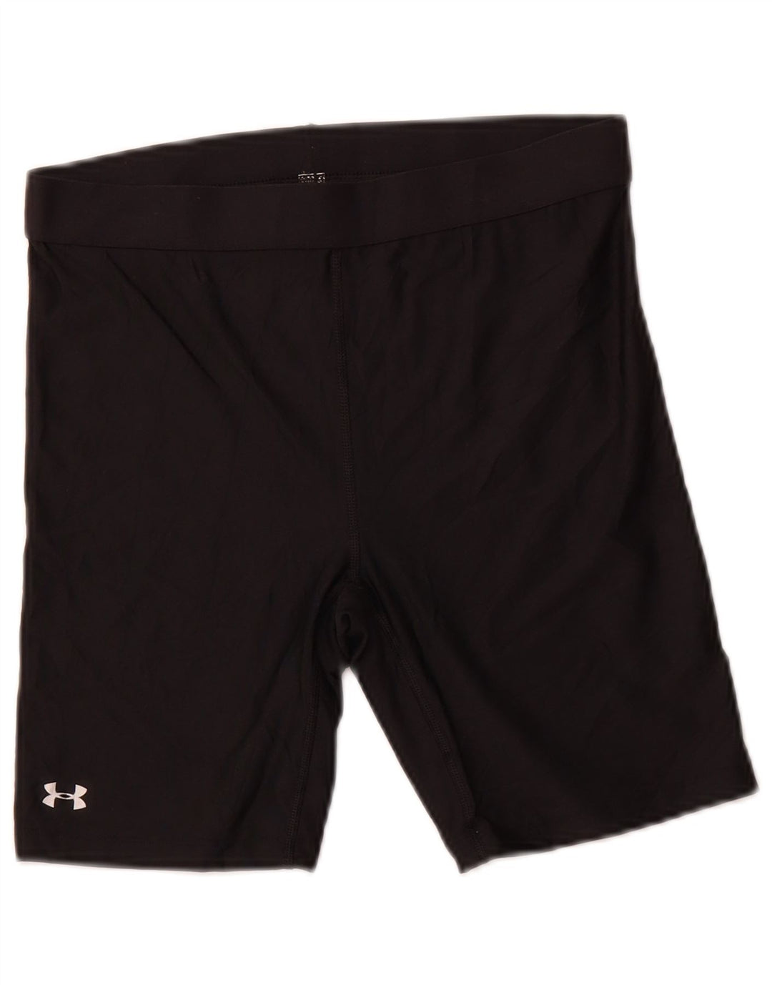 UNDER ARMOUR Calções esportivos femininos Heat Gear UK 12 poliéster preto médio