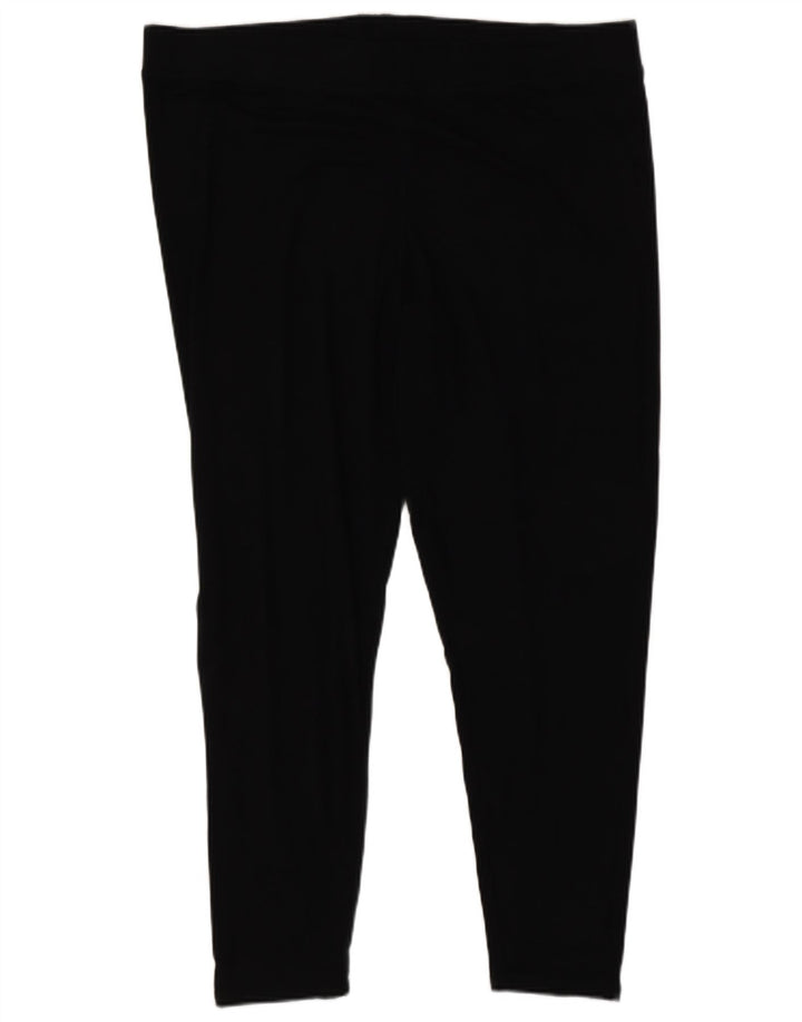 Leggings femininos Marks & Spencer UK 22 3XL preto viscose
