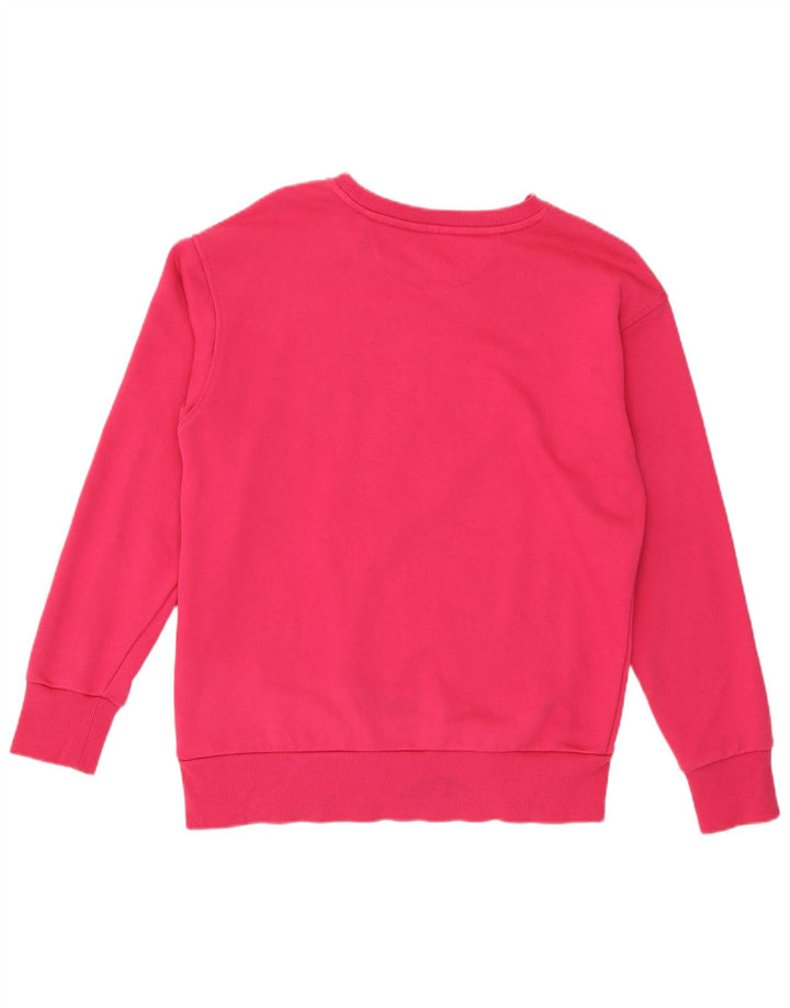 Lotto moletom feminino jumper UK 14 algodão rosa médio