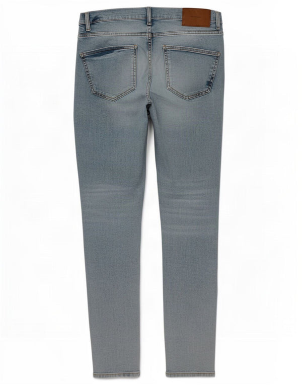 Zara Mens Skinny Jeans EU 42 Grande W32 L28 Azul Algodão