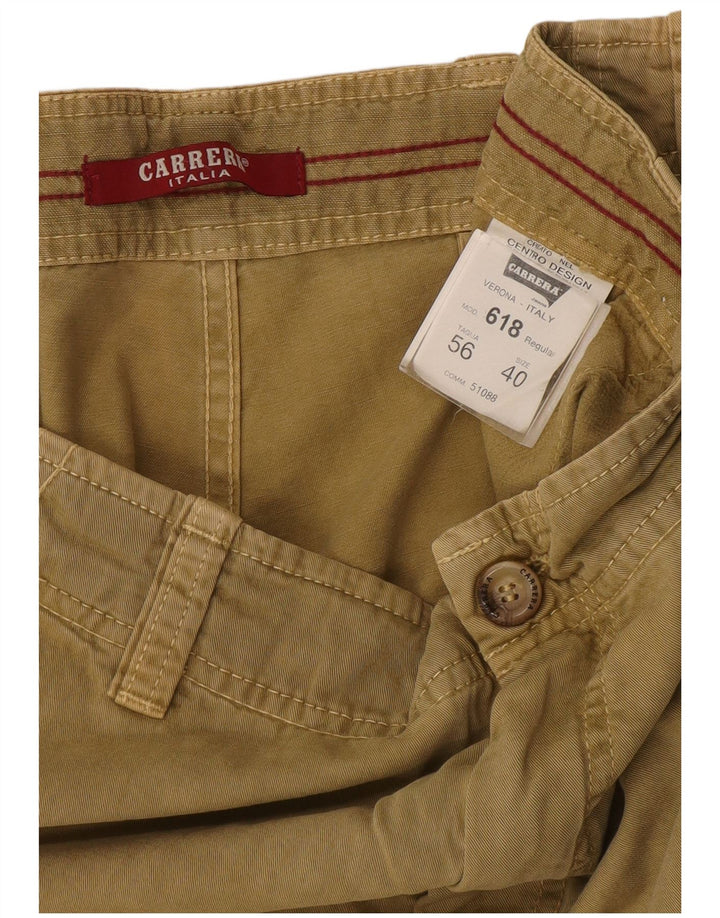 Carrera Masculino 618 Cargo Shorts W40 XL Algodão Bege