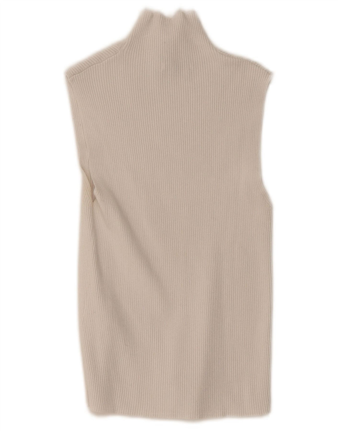 Colete feminino Zara UK 8 pequeno viscose branca