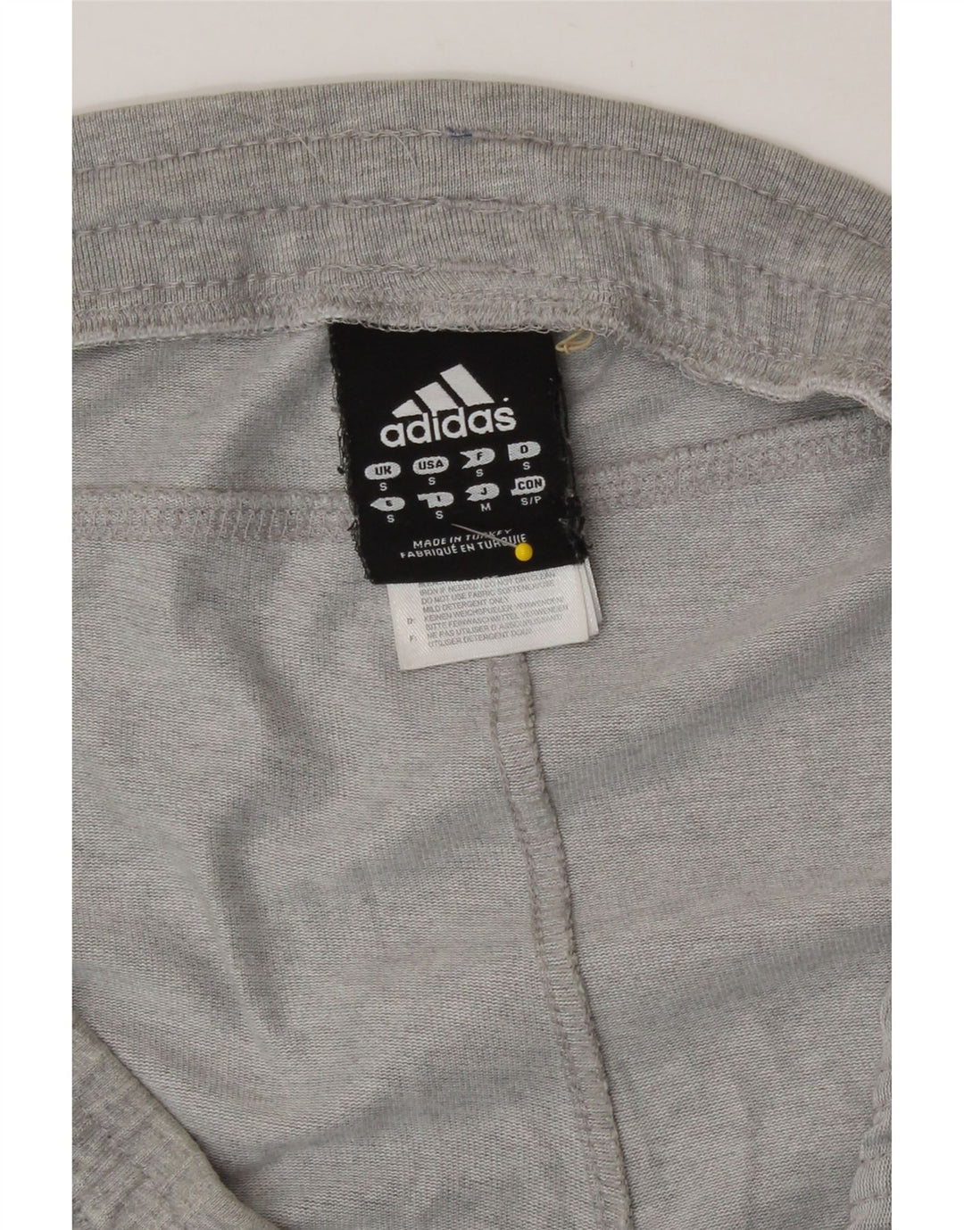 Adidas Mens Climalite Sport Shorts Pequeno Algodão Cinza