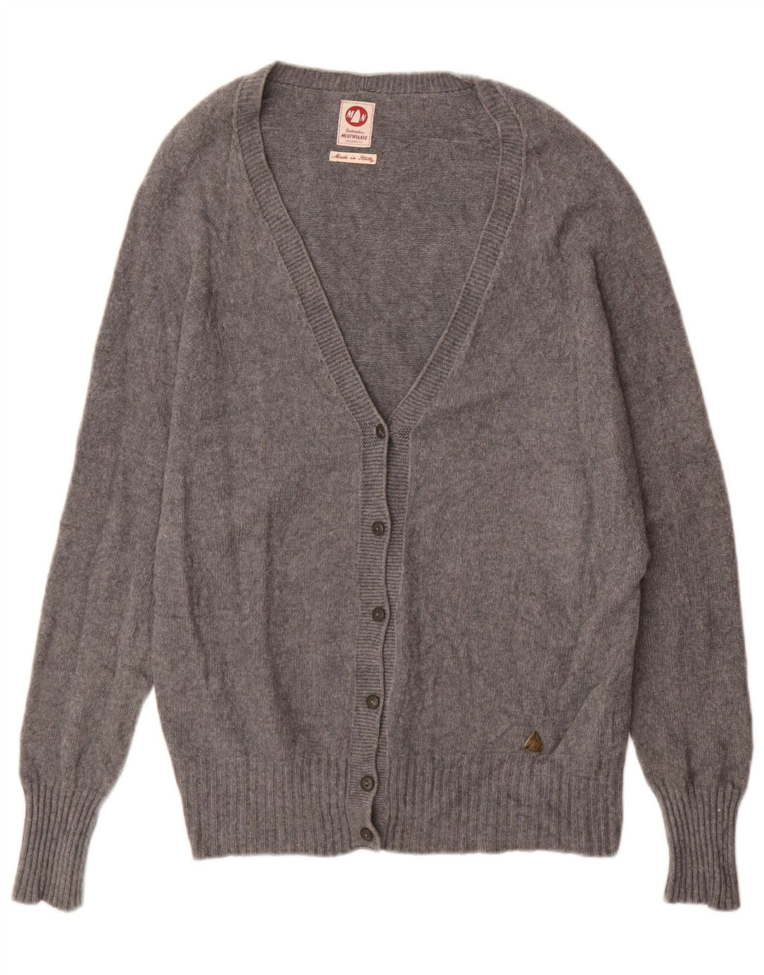 Suéter cardigã feminino MURPHY & NYE UK 18 XL cinza viscose