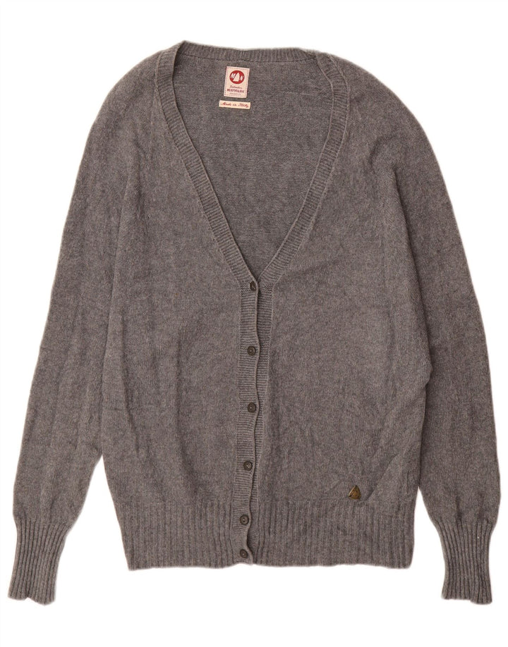 Suéter cardigã feminino MURPHY & NYE UK 18 XL cinza viscose