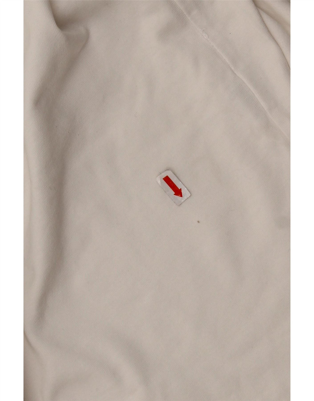 Camiseta masculina Zara top pequeno algodão off white
