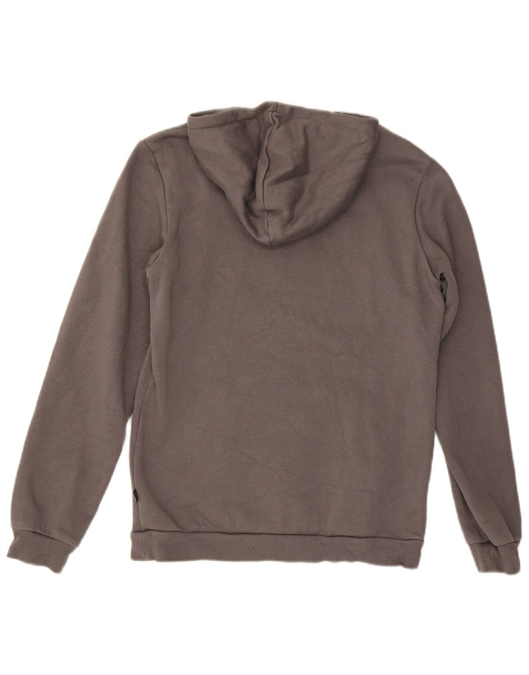 Jumper com capuz gráfico PUMA Boys 15-16 anos algodão cinza