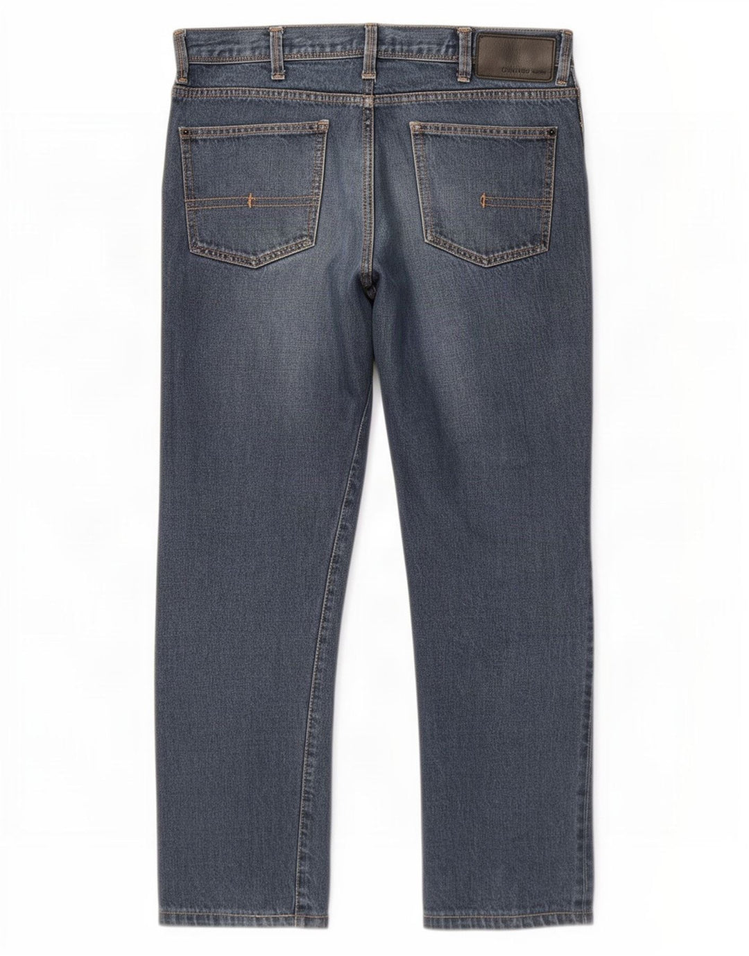 Calça jeans reta masculina Calvin Klein W36 L29 algodão azul
