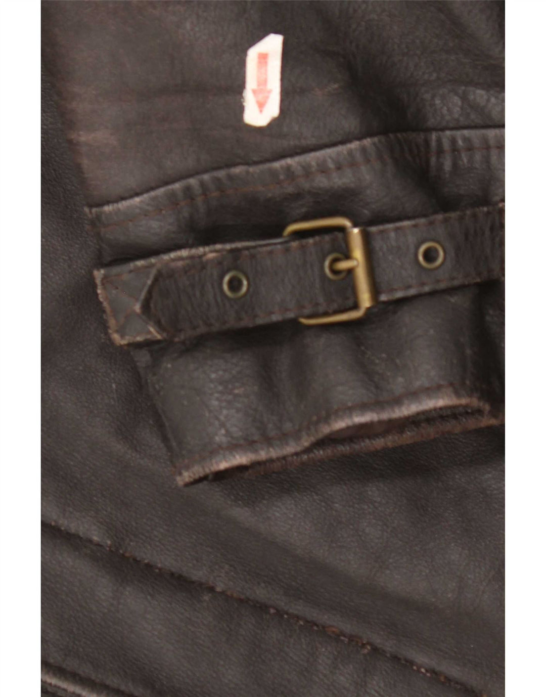 Jaqueta de couro masculina vintage Reino Unido 40 grande couro marrom