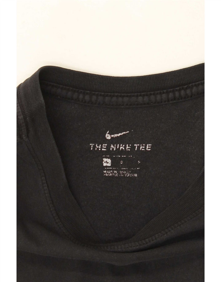 Camiseta Nike masculina gráfica grande preta