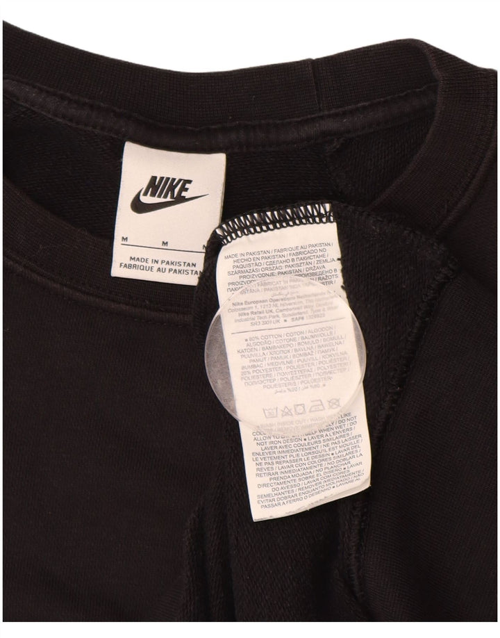 Moletom feminino Nike Jumper UK 14 médio preto algodão
