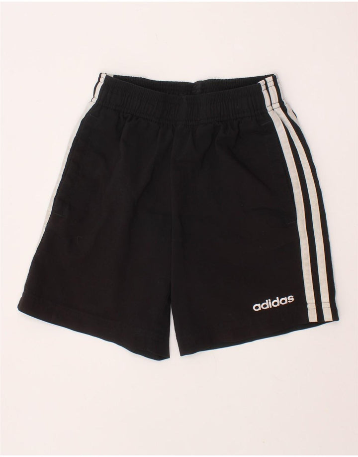 Shorts esportivos masculinos ADIDAS 7-8 anos preto poliéster