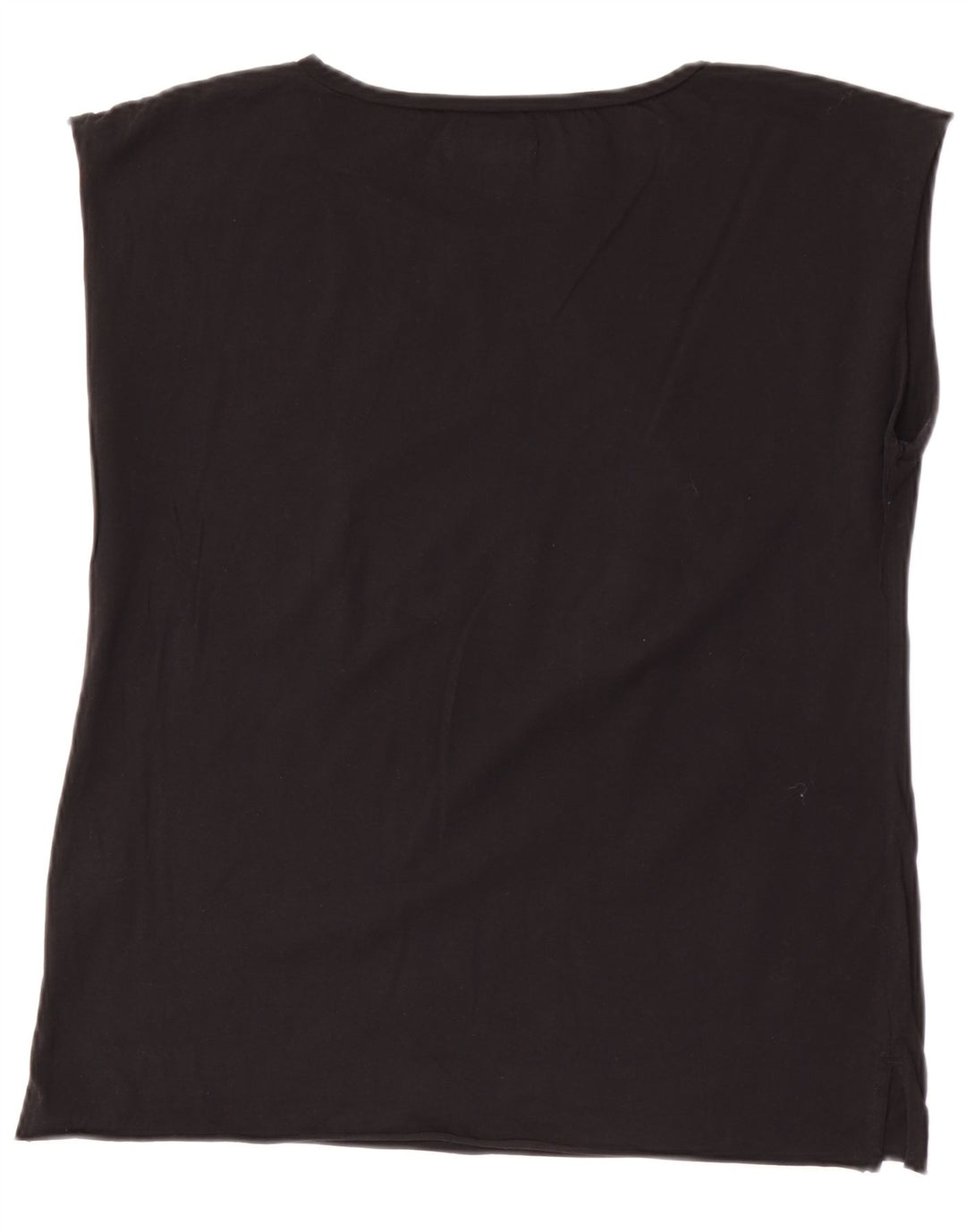 Colete gráfico masculino Diesel Top médio de algodão preto
