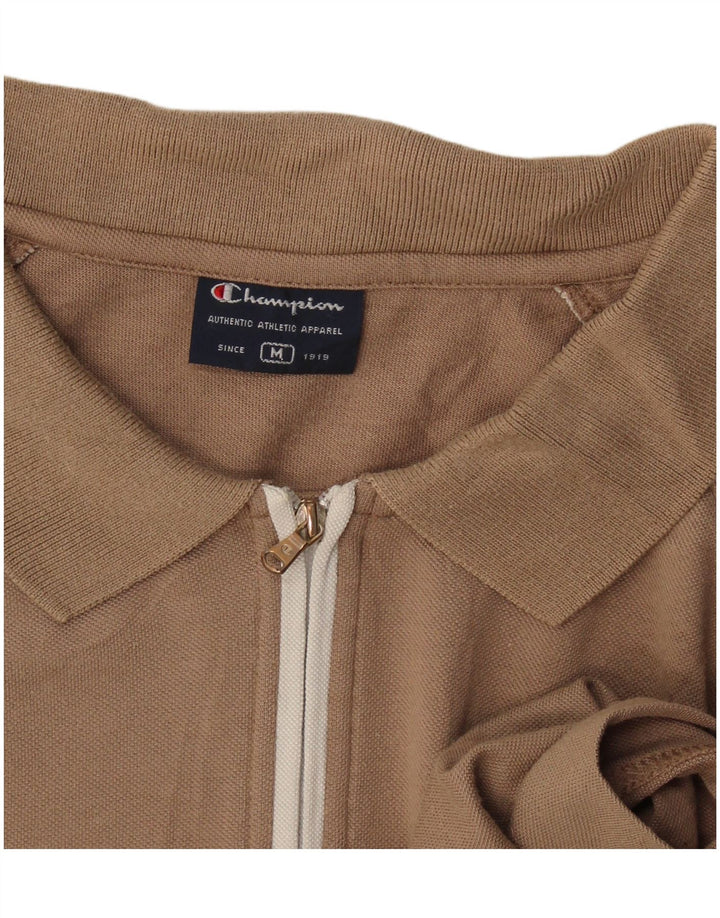 Camisa polo feminina Champion UK 14 marrom médio
