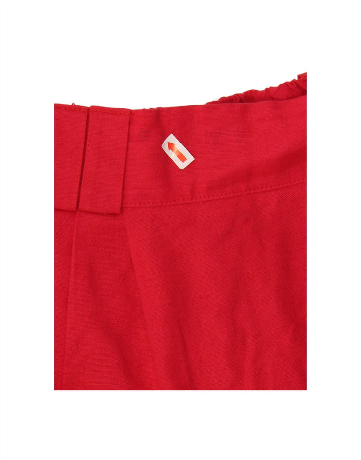 Saia lápis feminina ECCO EU 34 XS W25 algodão vermelho
