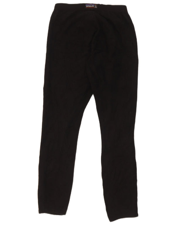 Leggings femininos Patagonia UK 14 poliéster preto médio