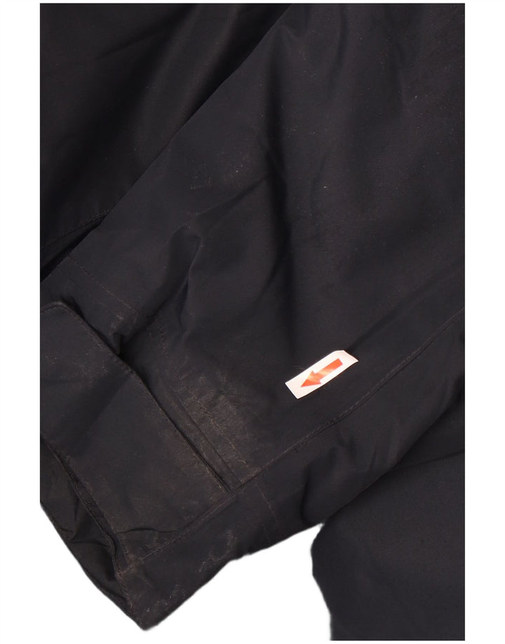 Casaco corta-vento masculino Barbour com capuz UK 44 2XL poliéster azul marinho