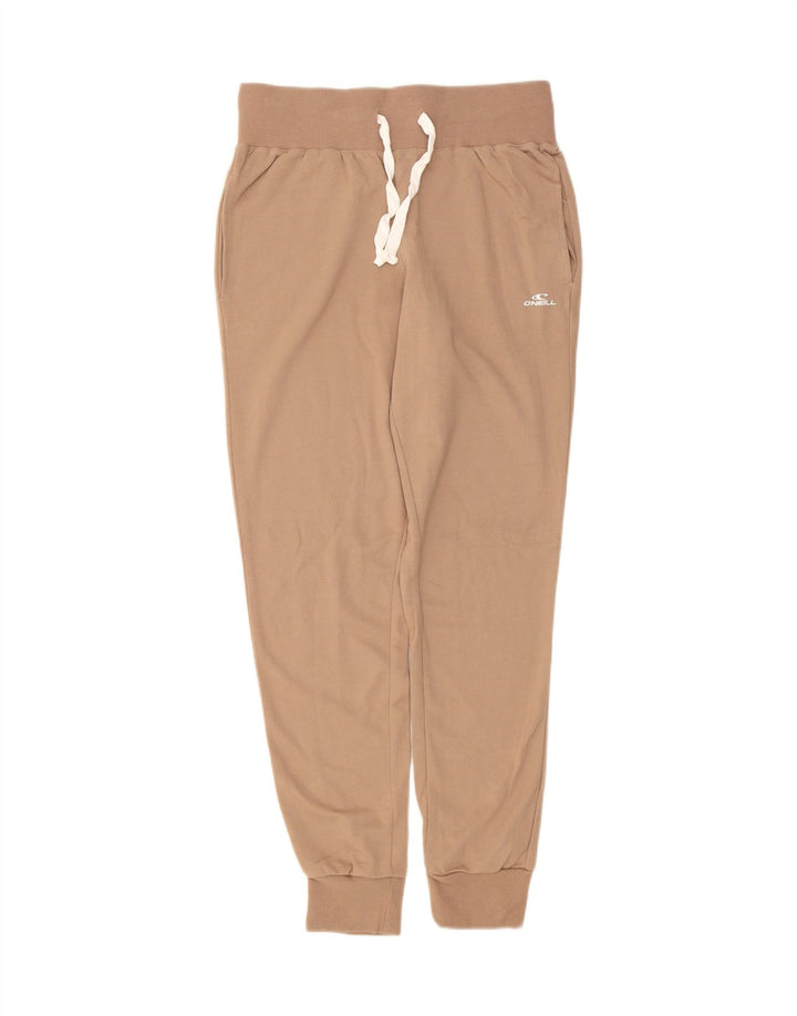O'NEILL Womens Tracksuit Trousers Joggers XS Beige Cotton Vintage O'Neill and Second-Hand O'Neill from Messina Hembry 