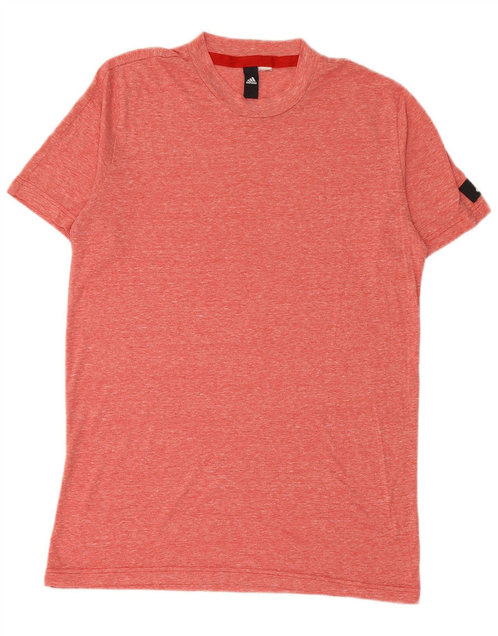 Camiseta masculina ADIDAS Top médio vermelho manchado