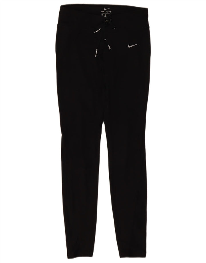 Leggings Nike Dri Fit Feminino UK 8 Pequeno Poliéster Preto