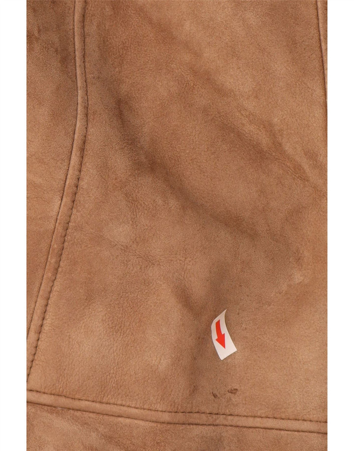 Casaco feminino Sinclair Shearling IT 48 XL marrom shearling