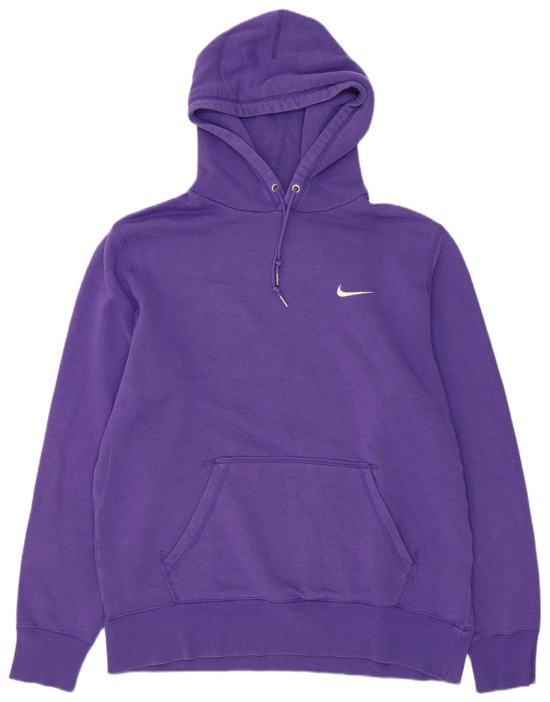 Nike Mens Hoodie Jumper Grande Algodão Roxo