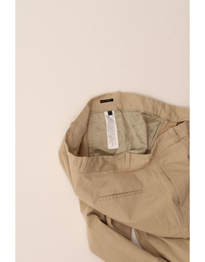 MASSIMO DUTTI Womens Slim Chino Trousers EU 40 Medium W30 L28 Beige Vintage Massimo Dutti and Second-Hand Massimo Dutti from Messina Hembry 