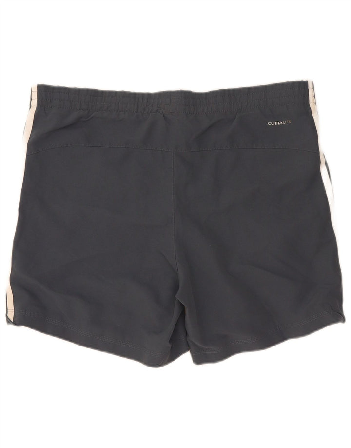 Adidas Masculino Climacool Sport Shorts Pequeno Cinza Colorblock Poliéster