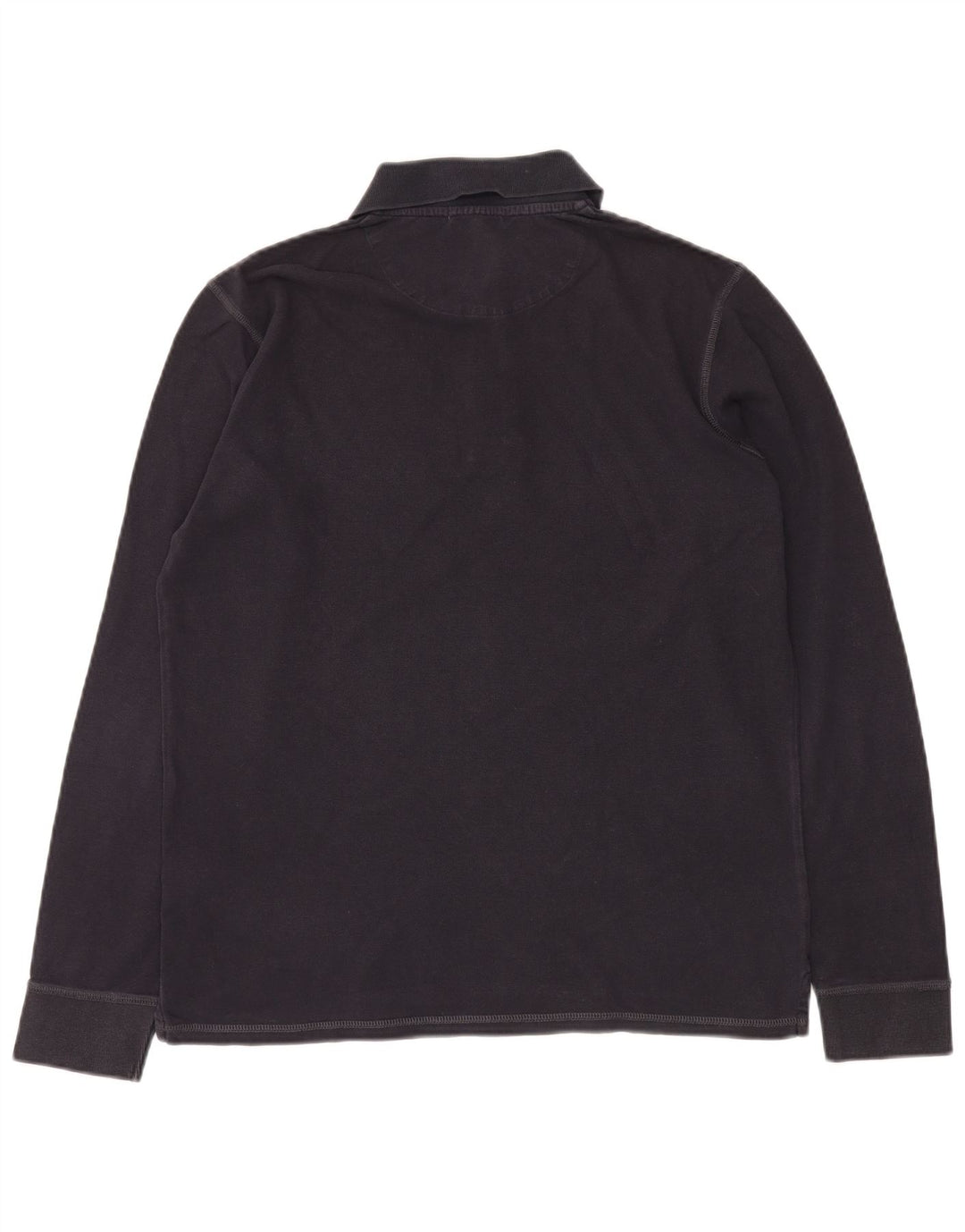 Camisa polo masculina GEOX Respira de manga comprida azul marinho médio